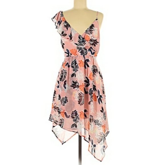 a new day Dresses & Skirts - V NECK SLEEVELESS RUFFLE SUMMER DRESS